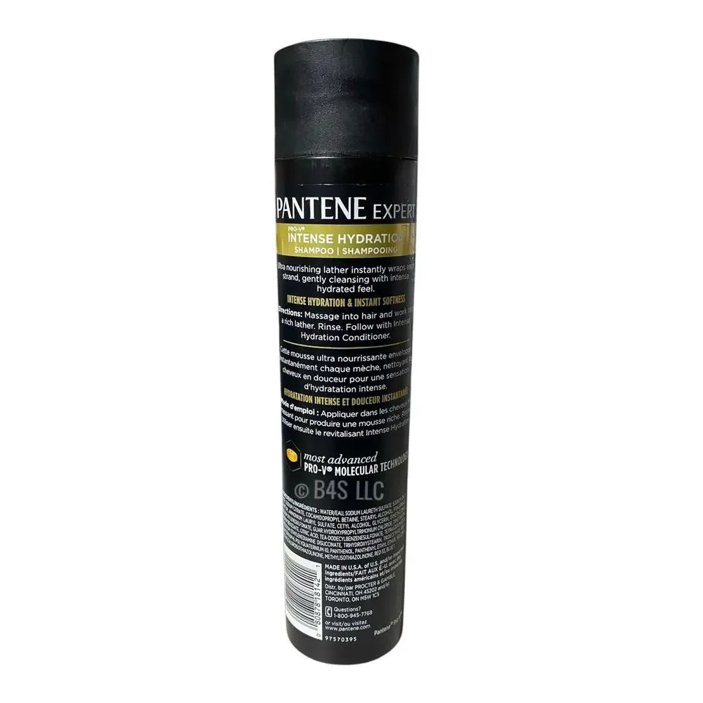 Pantene Expert Pro-V Intense Hydration Shampoo 9.6oz Moisture Care